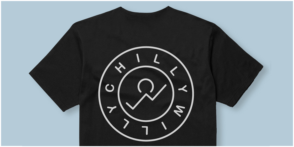 Chilly Willy Original - Positive T-shirt (Black)
